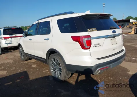2016 Ford Explorer Platinum из США, поврежденный, VIN 1FM5K8HT4GGB58612